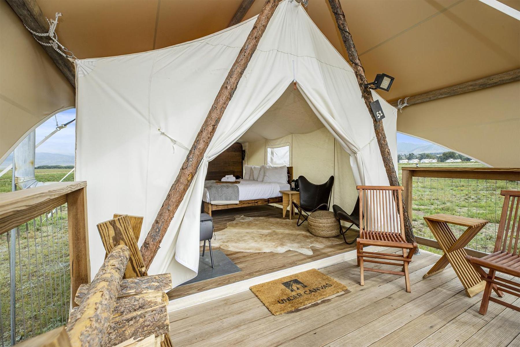 Under Canvas North Yellowstone - Paradise Valley Livingston Esterno foto