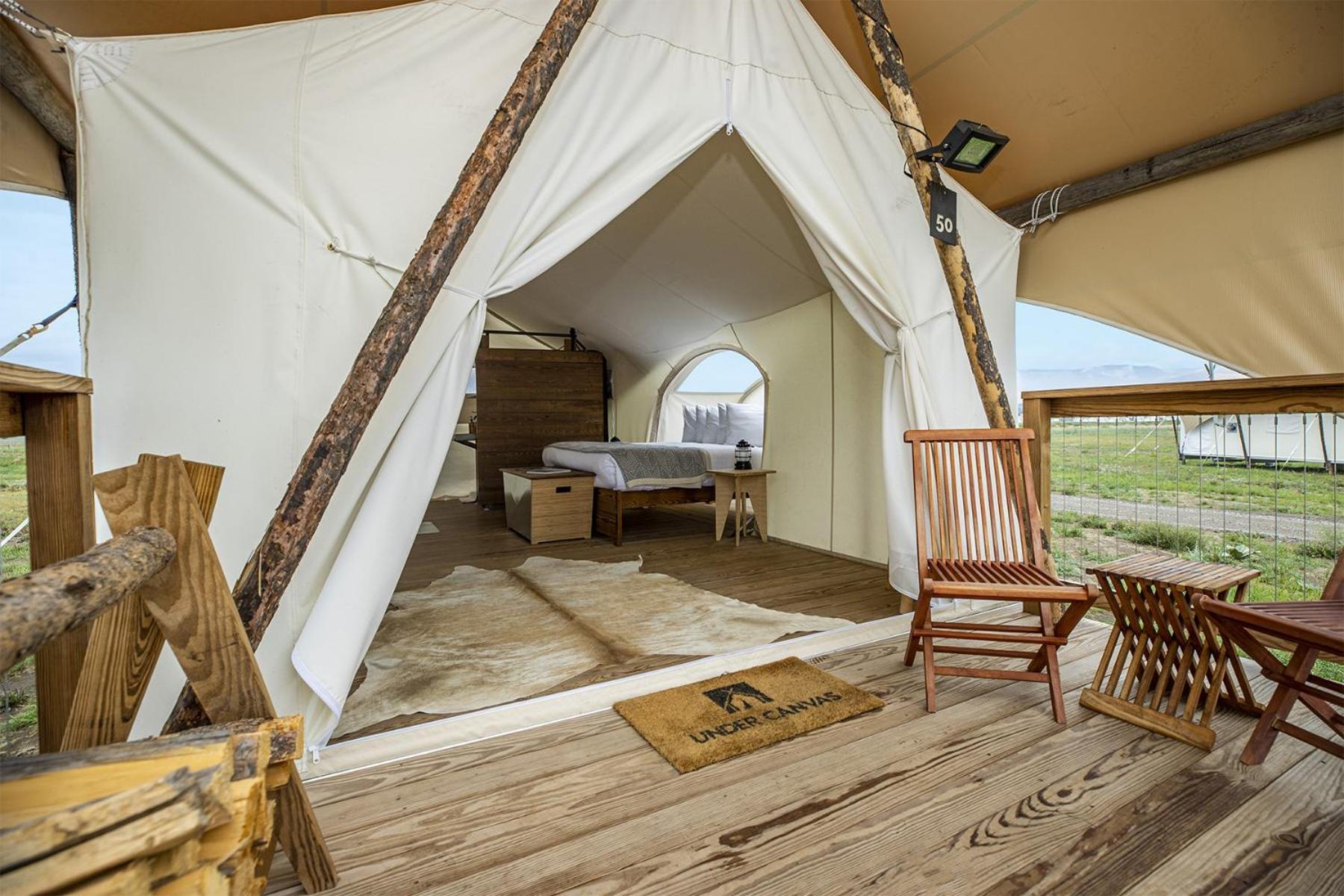 Under Canvas North Yellowstone - Paradise Valley Livingston Esterno foto