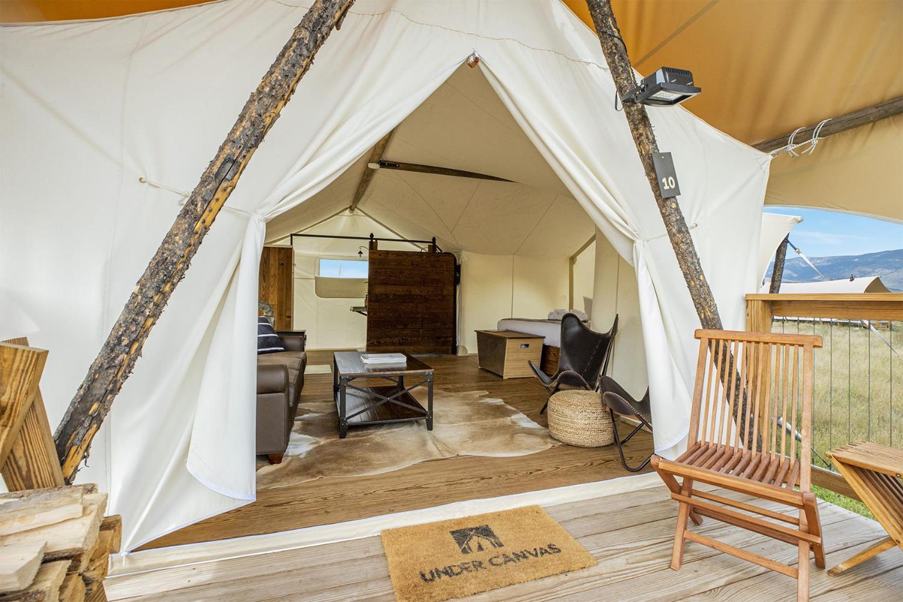 Under Canvas North Yellowstone - Paradise Valley Livingston Esterno foto