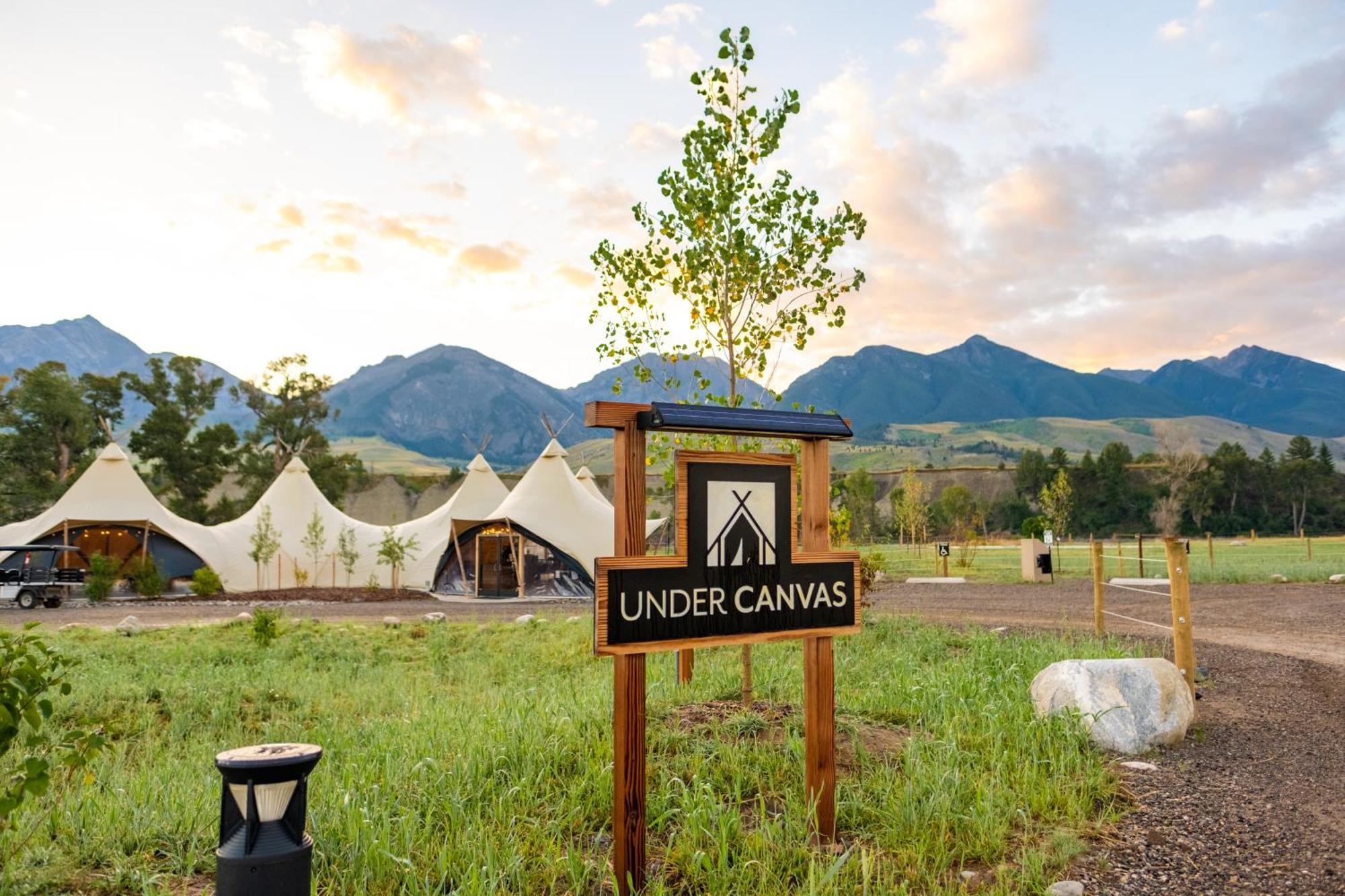 Under Canvas North Yellowstone - Paradise Valley Livingston Esterno foto