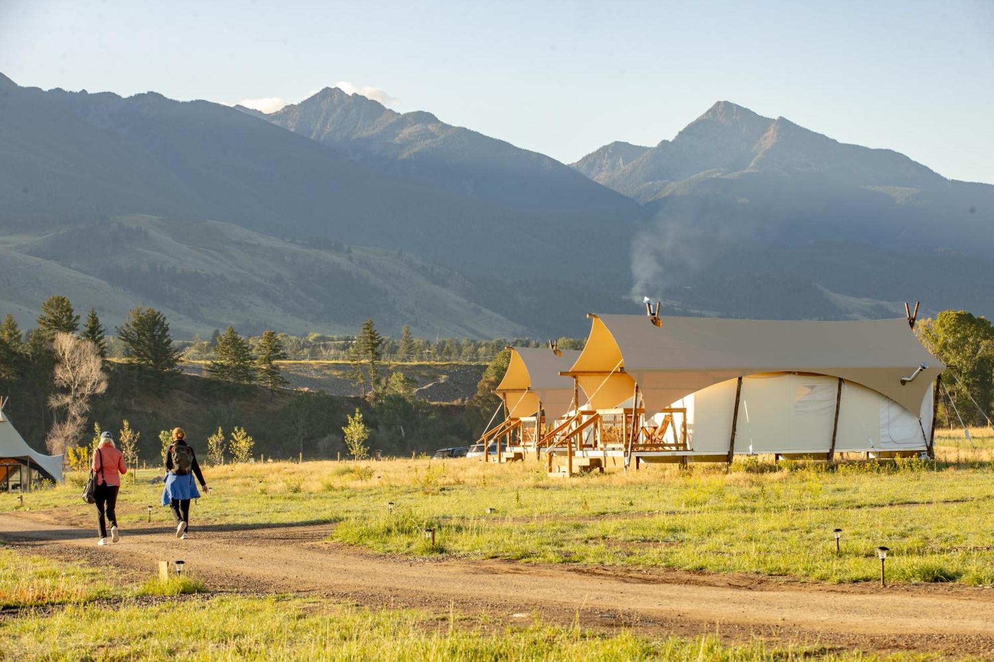 Under Canvas North Yellowstone - Paradise Valley Livingston Esterno foto