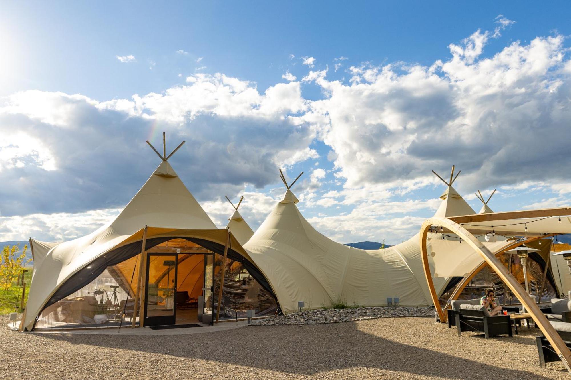 Under Canvas North Yellowstone - Paradise Valley Livingston Esterno foto