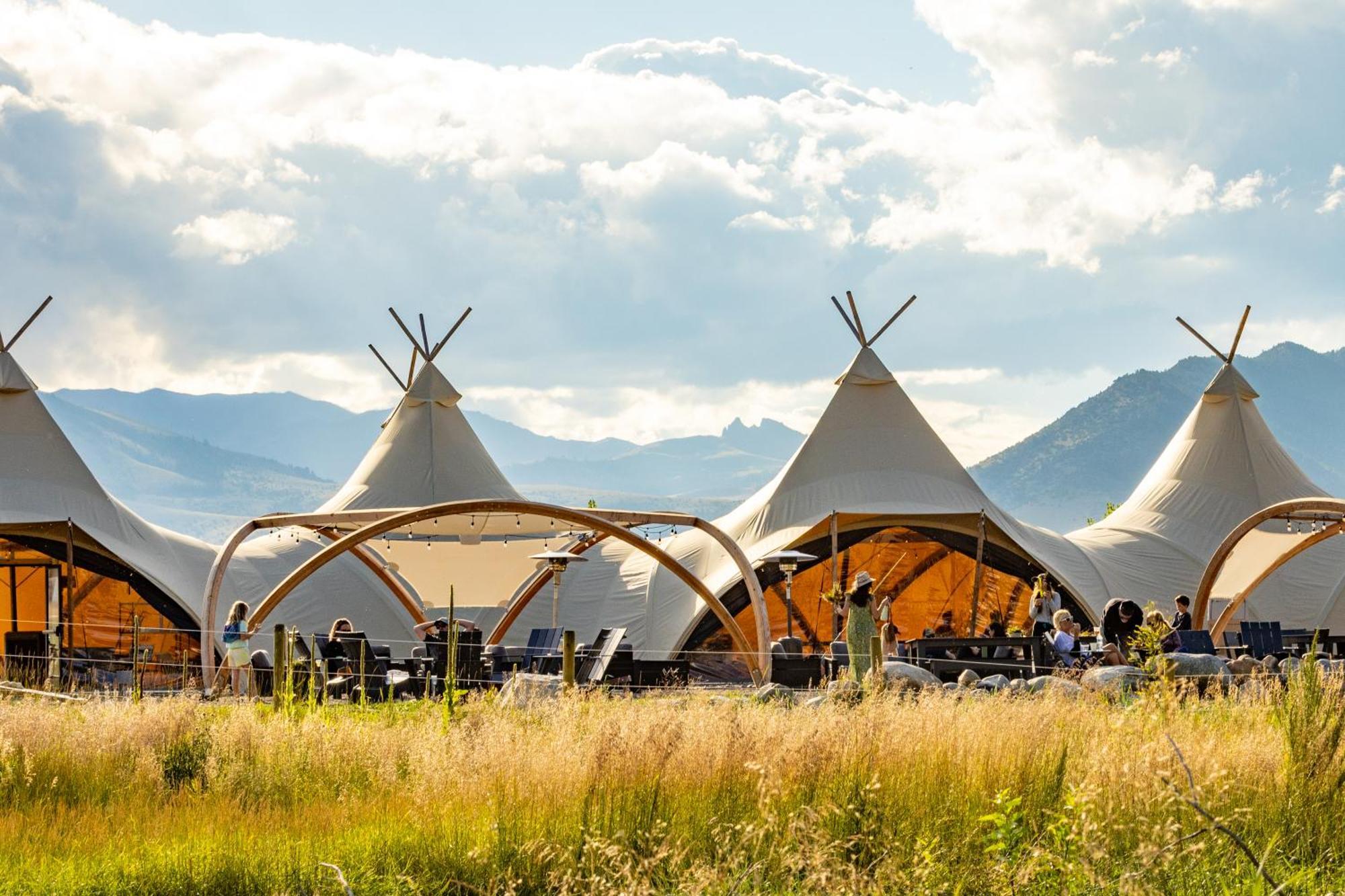 Under Canvas North Yellowstone - Paradise Valley Livingston Esterno foto