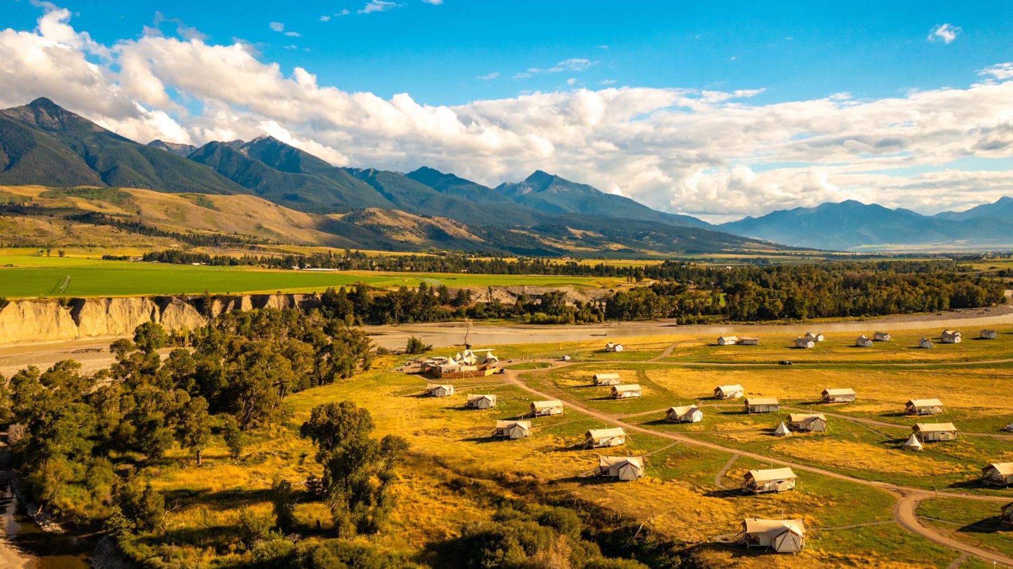 Under Canvas North Yellowstone - Paradise Valley Livingston Esterno foto