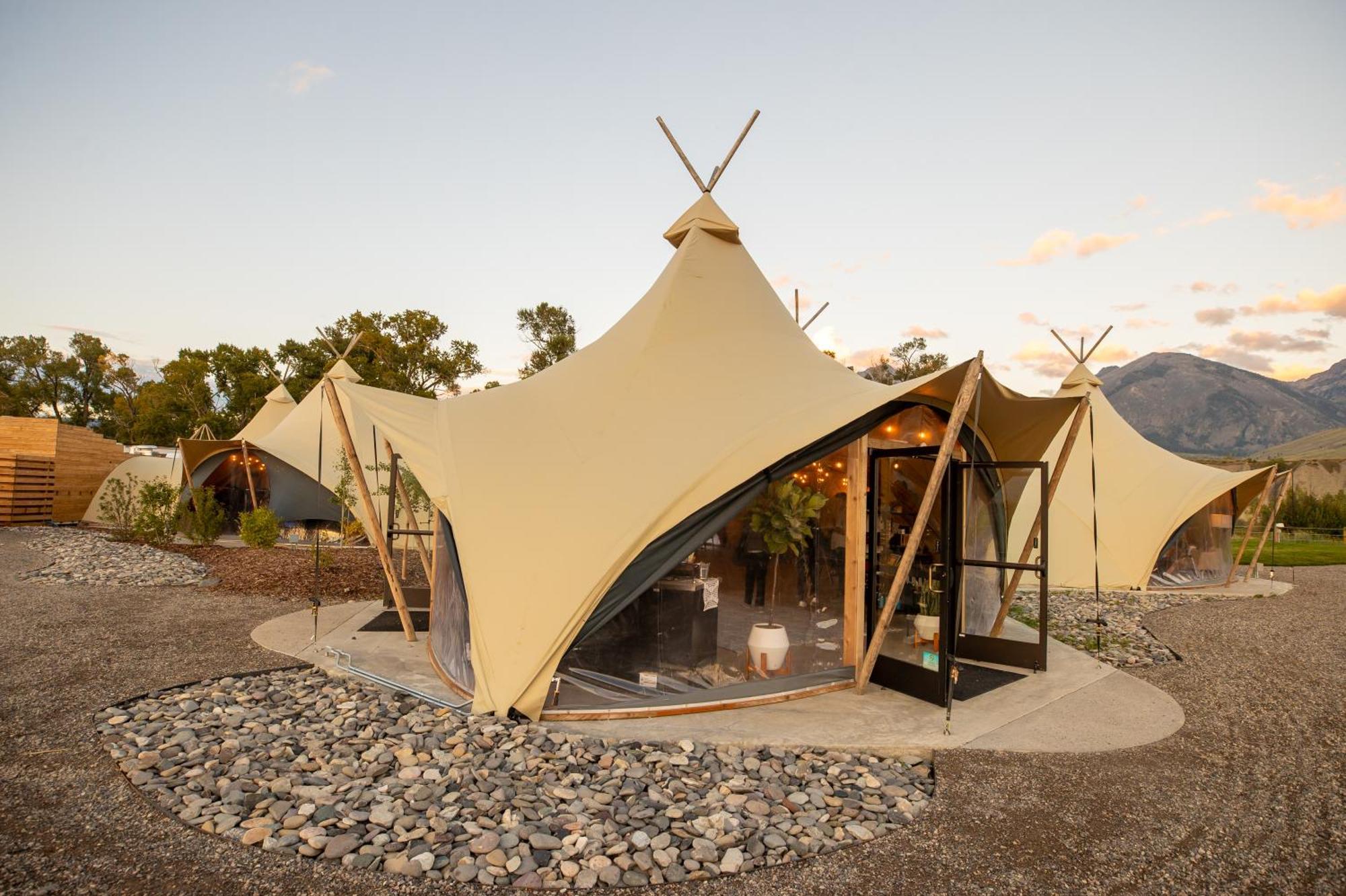 Under Canvas North Yellowstone - Paradise Valley Livingston Esterno foto