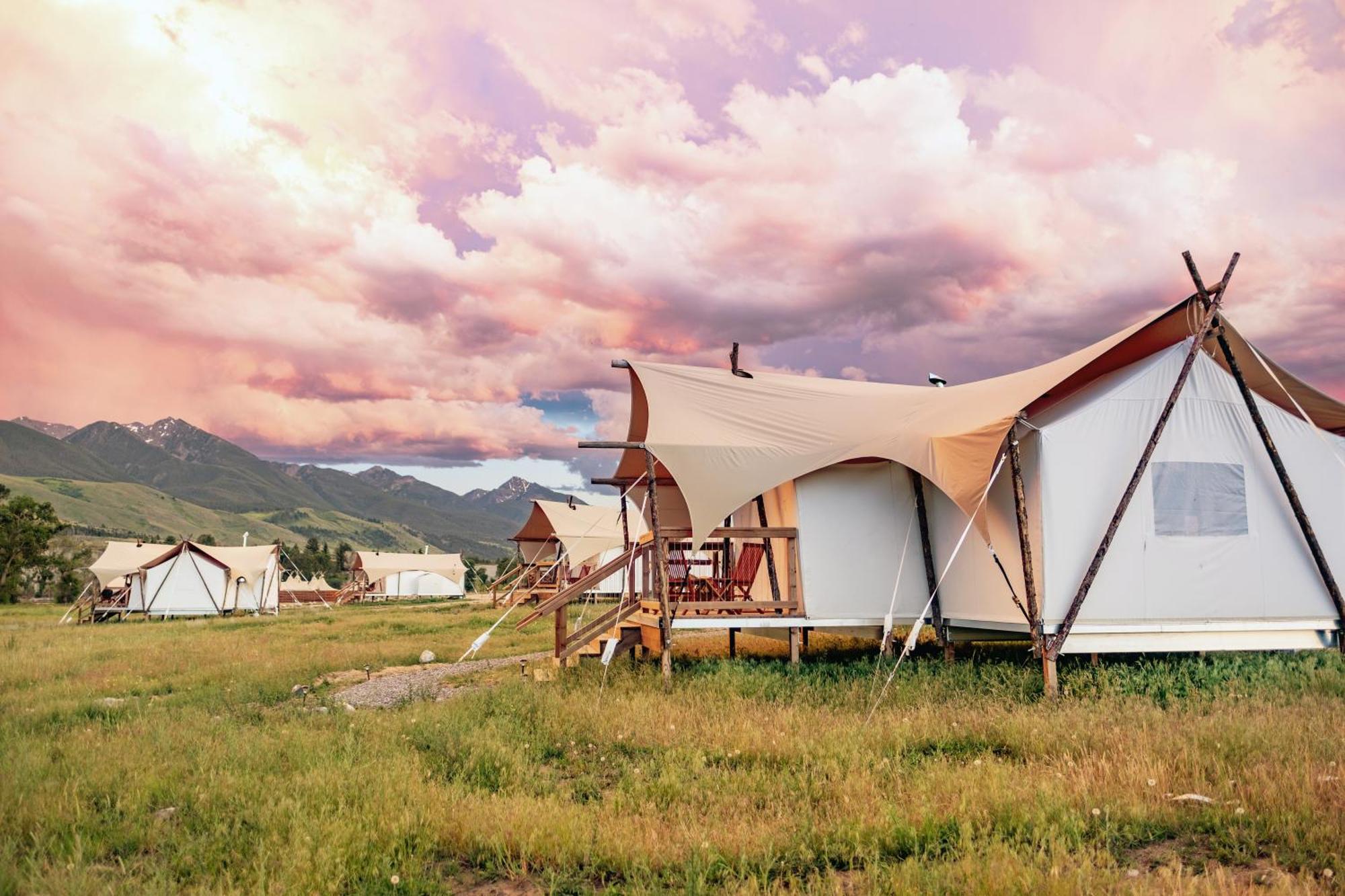 Under Canvas North Yellowstone - Paradise Valley Livingston Esterno foto
