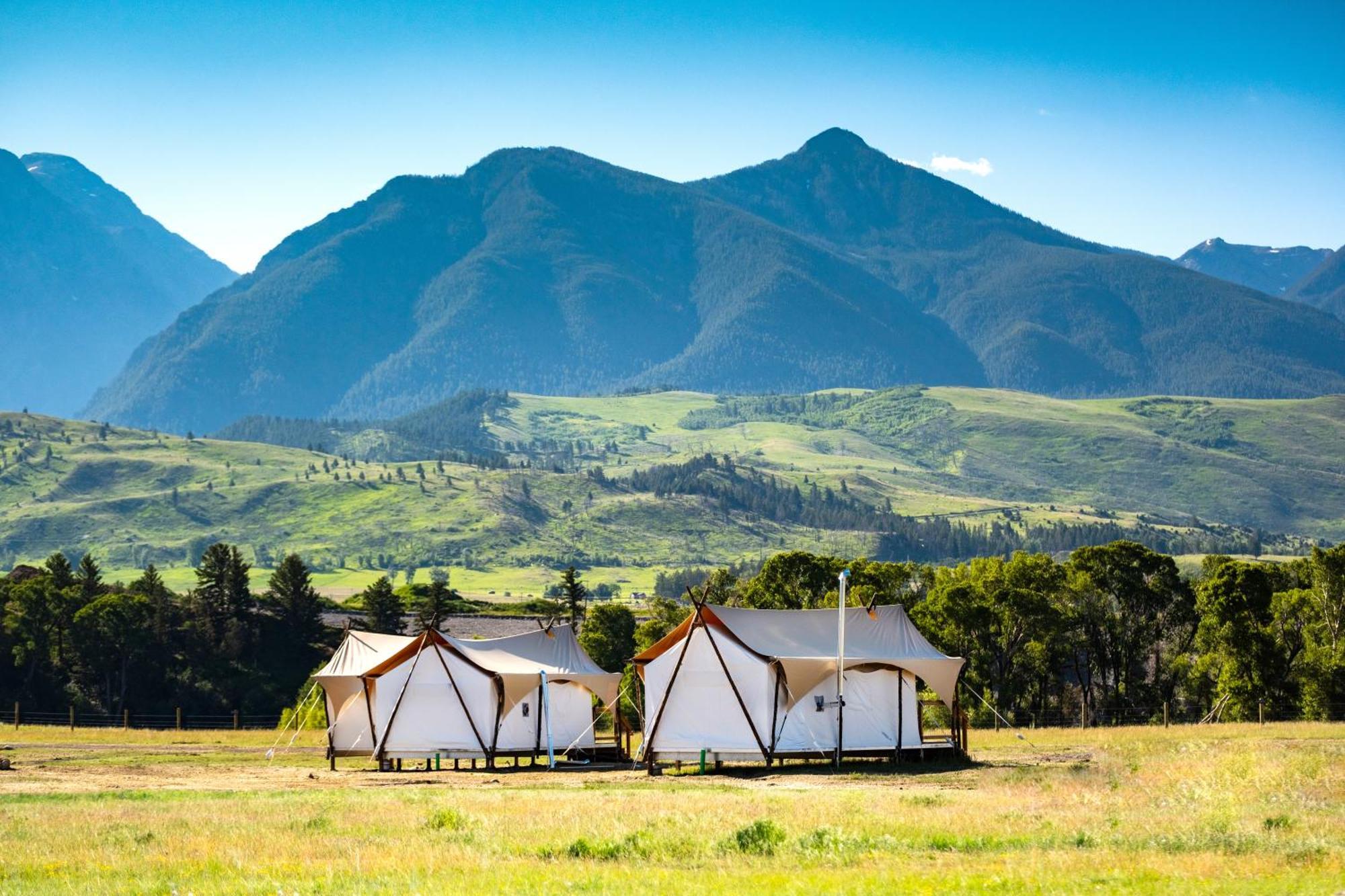 Under Canvas North Yellowstone - Paradise Valley Livingston Esterno foto